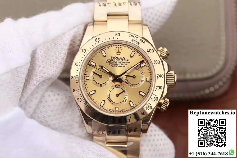 Rolex Daytona Cosmograph 116503 JH Factory Gold Dial - Watches