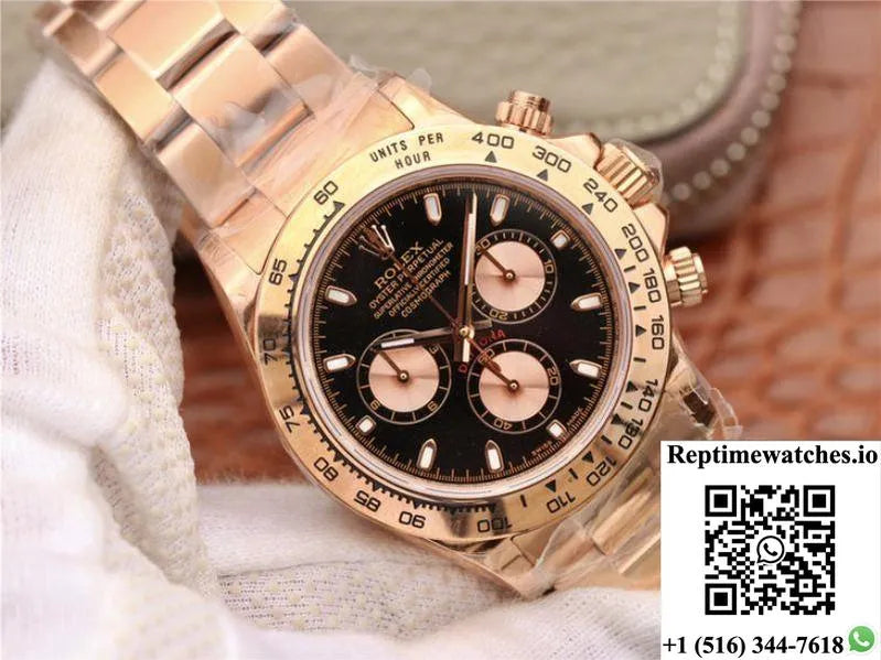 Rolex Daytona Cosmograph 116508-001 Jh Factory Black Dial-Rep Time Watches