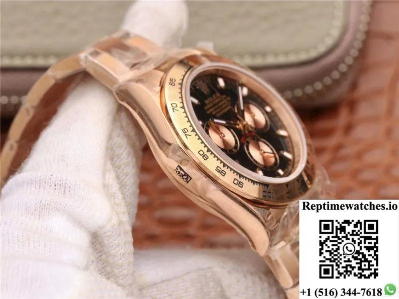 Rolex Daytona Cosmograph 116508-001 Jh Factory Black Dial-Rep Time Watches