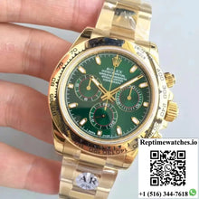 Rolex Daytona Cosmograph 116508 AR Factory Green Dial - Watches
