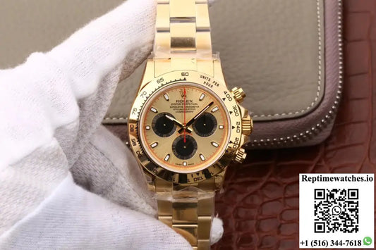 Rolex Daytona Cosmograph 116508 JH Factory Yellow Gold Dial AI Factory
