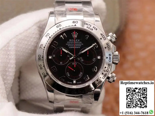 Rolex Daytona Cosmograph 116509-78599 Noob Factory Black Dial AI Factory