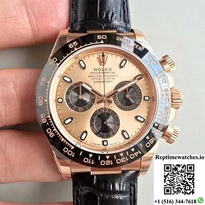Rolex Daytona Cosmograph 116515Ln Noob Factory Champagne Dial-Rep Time Watches