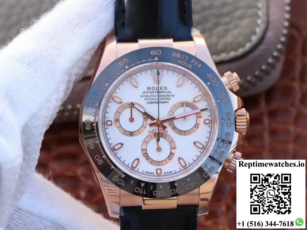 Rolex Daytona Cosmograph 116515LN Noob Factory White Dial - Watches