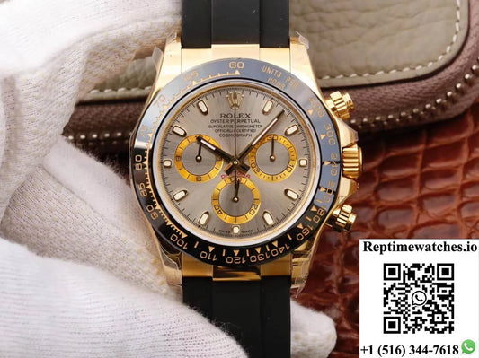 Rolex Daytona Cosmograph 116518Ln Jh Factory Silver Gray Dial-Rep Time Watches