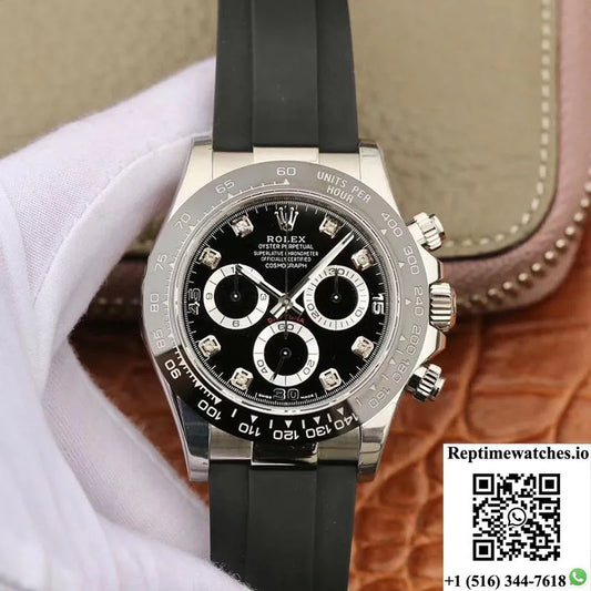 Rolex Daytona Cosmograph 116519 Noob Factory Black Dial-Rep Time Watches