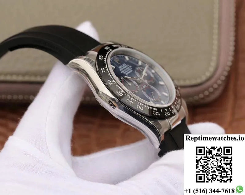 Rolex Daytona Cosmograph 116519 Noob Factory Blue Dial-Rep Time Watches