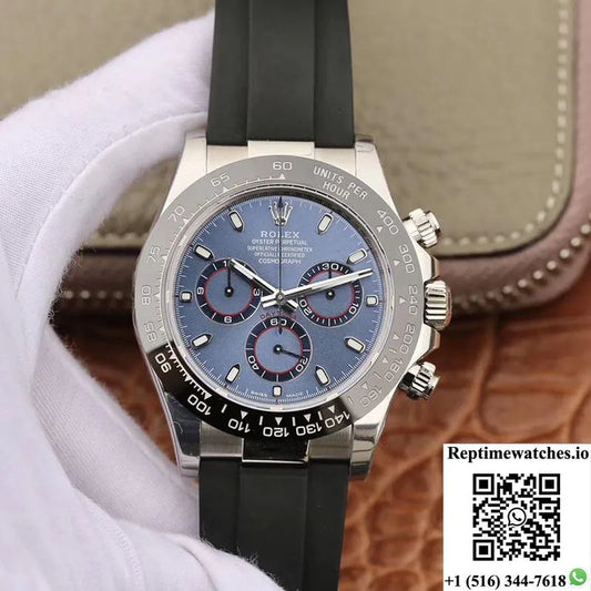 Rolex Daytona Cosmograph 116519 Noob Factory Blue Dial-Rep Time Watches