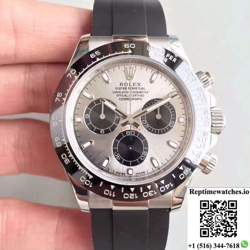 Rolex Daytona Cosmograph 116519Ln Ar Factory Silver Dial-Rep Time Watches