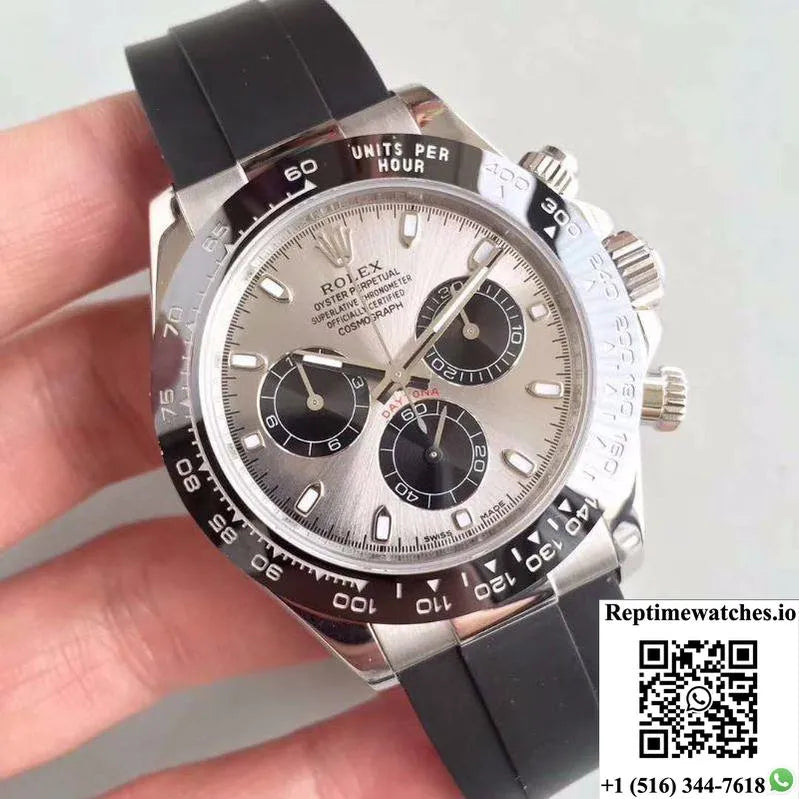 Rolex Daytona Cosmograph 116519Ln Ar Factory Silver Dial-Rep Time Watches