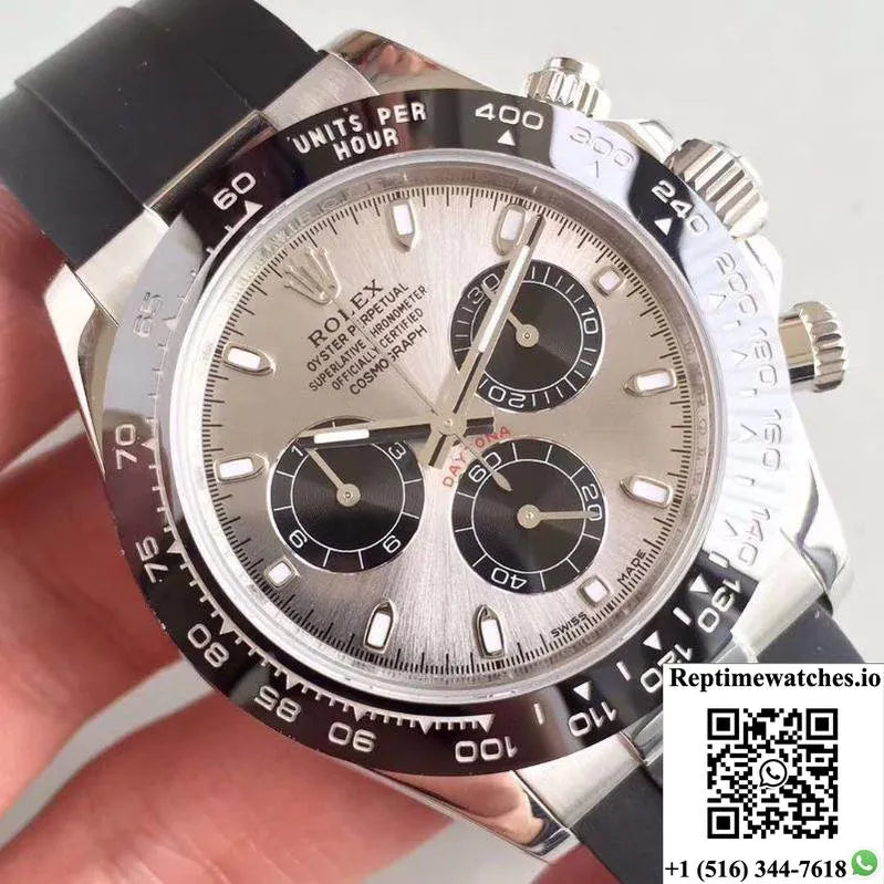 Rolex Daytona Cosmograph 116519Ln Ar Factory Silver Dial-Rep Time Watches