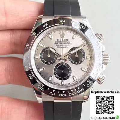 Rolex Daytona Cosmograph 116519Ln Ar Factory Silver Dial-Rep Time Watches