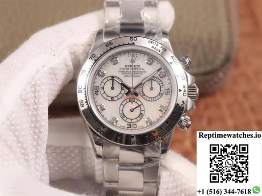 Rolex Daytona Cosmograph 116520-78590 Jh Factory Diamond Dial-Rep Time Watches