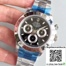 Rolex Daytona Cosmograph 116520 Noob Factory Black Dial - Watches