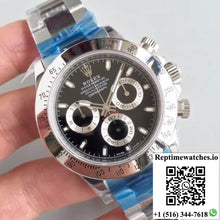 Rolex Daytona Cosmograph 116520 Noob Factory Black Dial - Watches