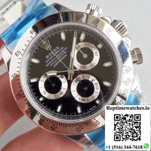 Rolex Daytona Cosmograph 116520 Noob Factory Black Dial - Watches