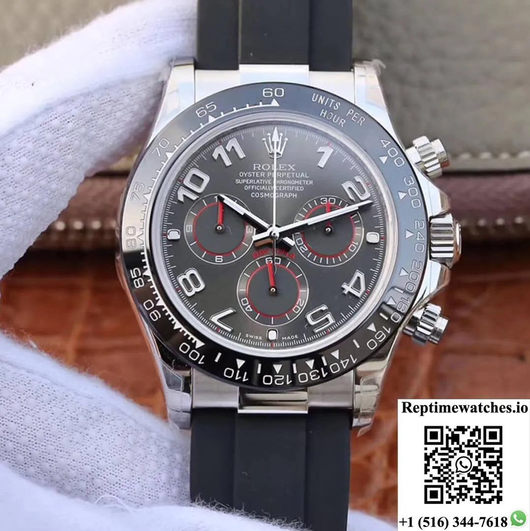 Rolex Daytona Cosmograph 40Mm Jh Factory Black Dial-Rep Time Watches