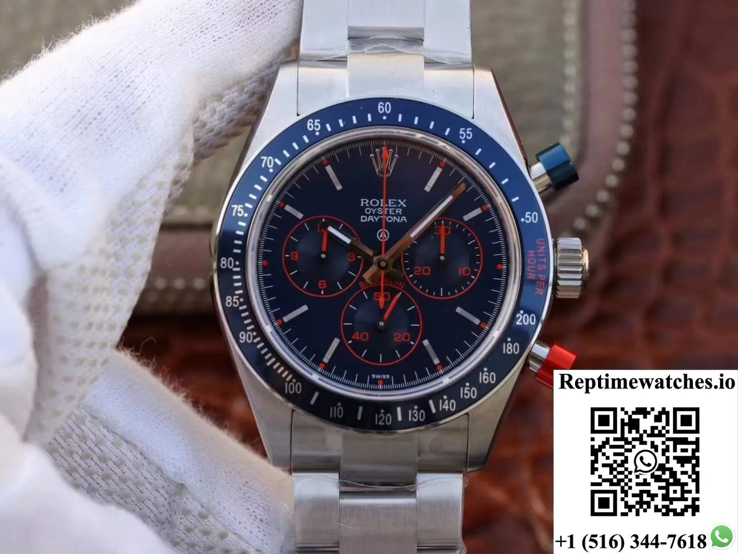 Rolex Daytona Cosmograph Bp Factory Blue Dial-Rep Time Watches