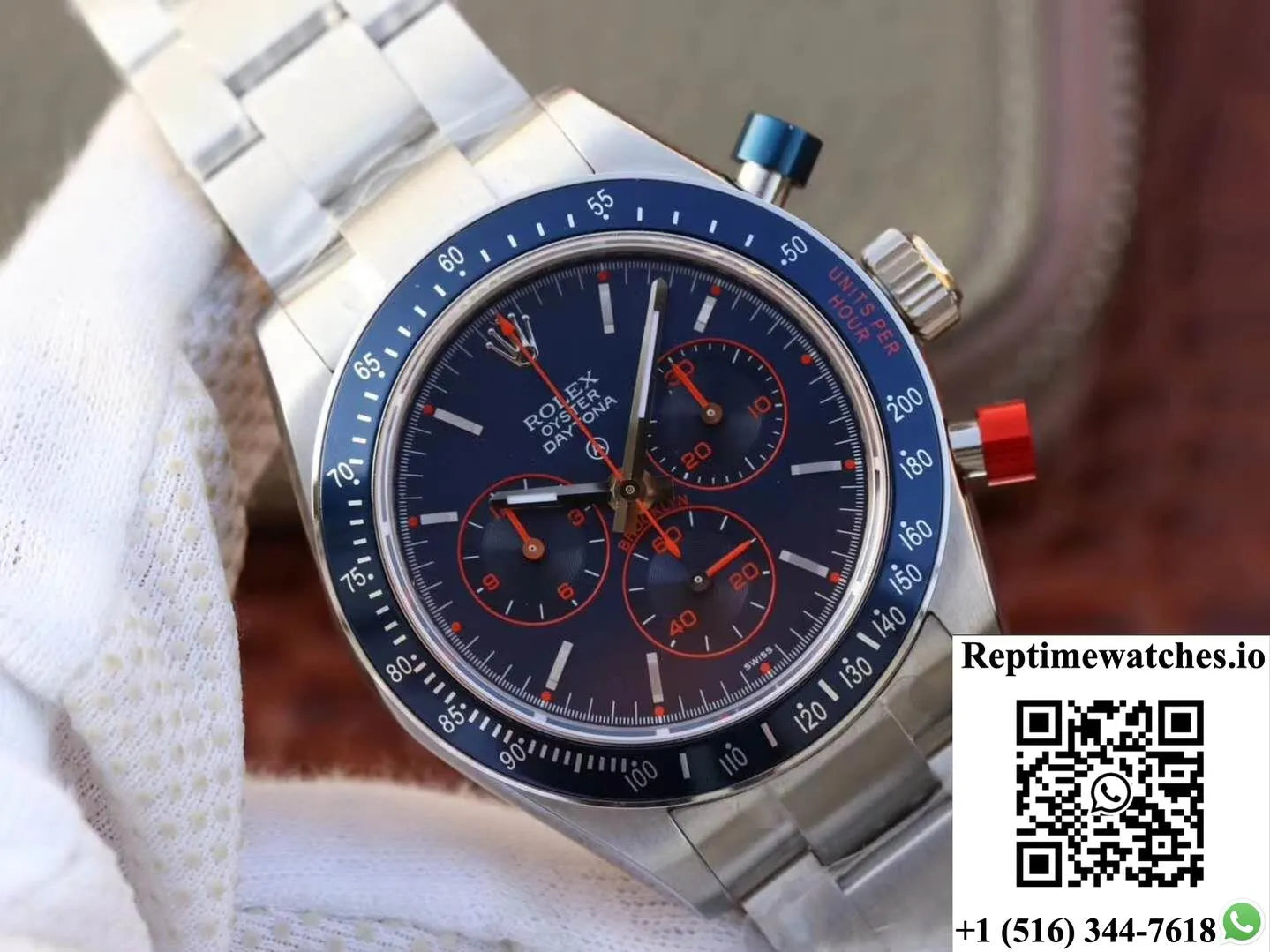 Rolex Daytona Cosmograph Bp Factory Blue Dial-Rep Time Watches