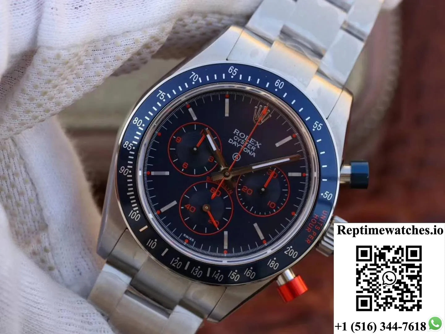 Rolex Daytona Cosmograph Bp Factory Blue Dial-Rep Time Watches