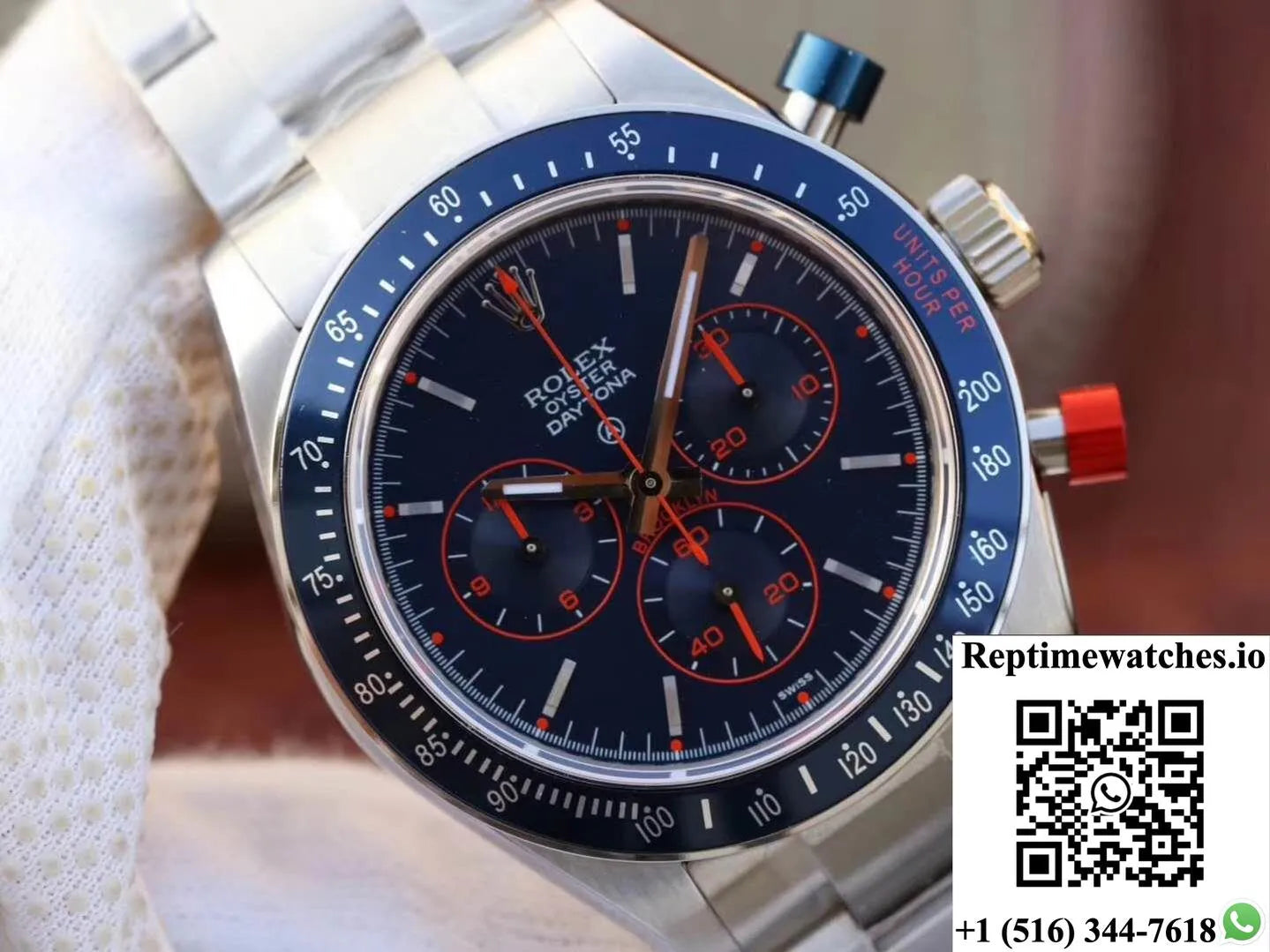 Rolex Daytona Cosmograph Bp Factory Blue Dial-Rep Time Watches