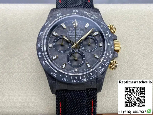 Rolex Daytona Cosmograph Diw Custom Version Carbon Fiber - Watches