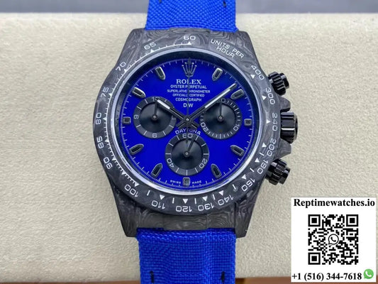 Rolex Daytona Cosmograph Diw Custom Version Noob Factory Blue Dial - Watches