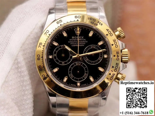 Rolex Daytona Cosmograph m116503-0004 Noob Factory Black Dial AI Factory