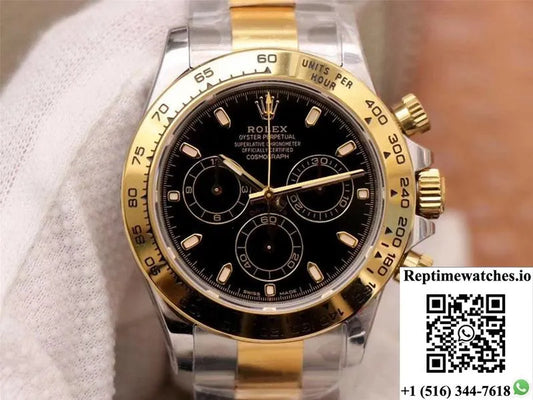 Rolex Daytona Cosmograph M116503-0004 Noob Factory Black Dial-Rep Time Watches
