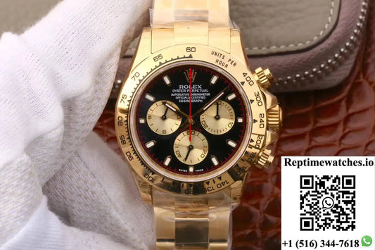 Rolex Daytona Cosmograph M116508-0009 Jh Factory Black Dial-Rep Time Watches