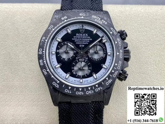 Rolex Daytona Cosmograph Noob Factory Diw Carbon Fiber Case - Watches