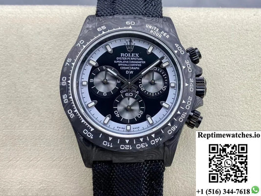 Rolex Daytona Cosmograph Noob Factory Diw Carbon Fiber Case-Rep Time Watches