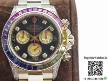 Rolex Daytona Cosmograph Rainbow 116589RBOW BL Factory 4130 Movement - Watches