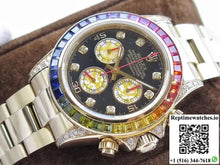 Rolex Daytona Cosmograph Rainbow 116589RBOW BL Factory 4130 Movement - Watches