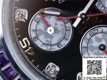 Rolex Daytona Cosmograph Rainbow 116595RBOW BL Factory Black Dial - Watches