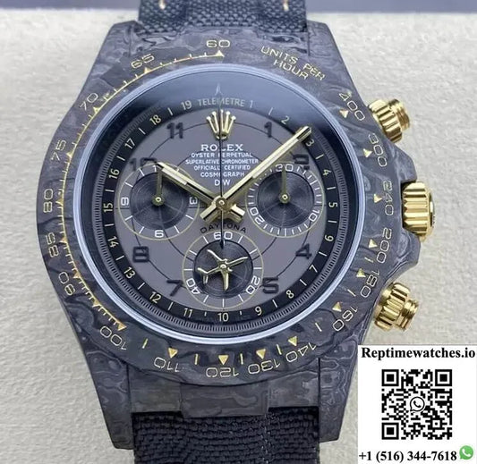 Rolex Daytona Diw Factory Carbon Fiber Bezel-Rep Time Watches