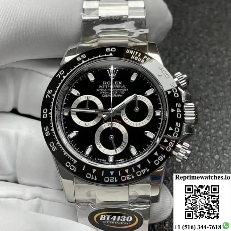 Rolex Daytona M116500Ln-0002 Bt Factory Black Ceramic Bezel-Rep Time Watches