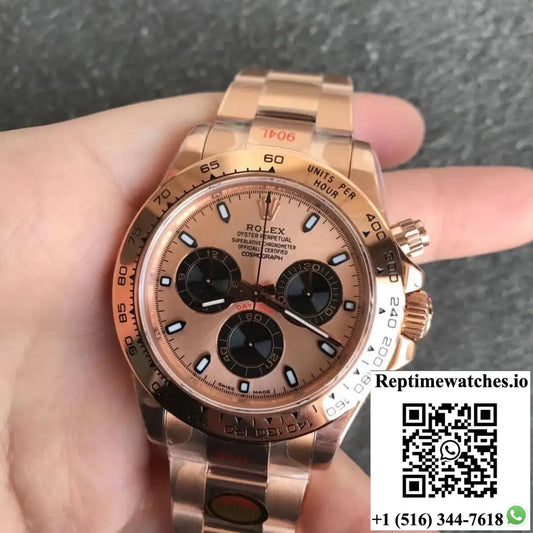 Rolex Daytona m116505-0009 Noob Factory Champagne Dial AI Factory