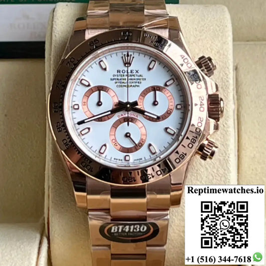 Rolex Daytona M116505-0010 BT Factory White Dial - Watches