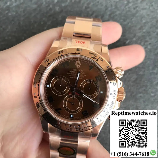 Rolex Daytona m116505-0011 Noob Factory Brown Dial AI Factory