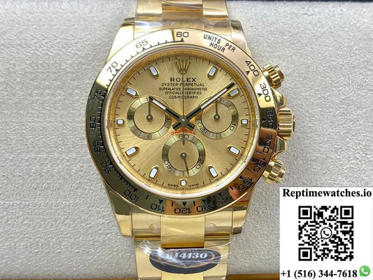 Rolex Daytona M116508-0003 Bt Factory Yellow Gold-Rep Time Watches