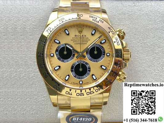 Rolex Daytona M116508-0014 Bt Factory Yellow Gold-Rep Time Watches