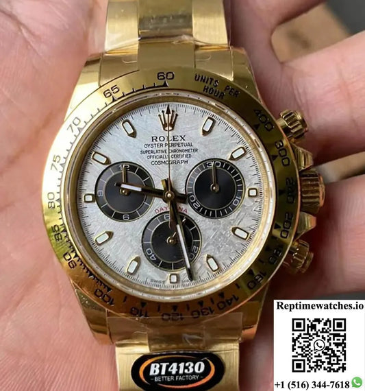 Rolex Daytona M116508-0015 Bt Factory Yellow Gold-Rep Time Watches