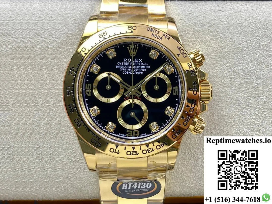 Rolex Daytona M116508-0016 Bt Factory Yellow Gold-Rep Time Watches