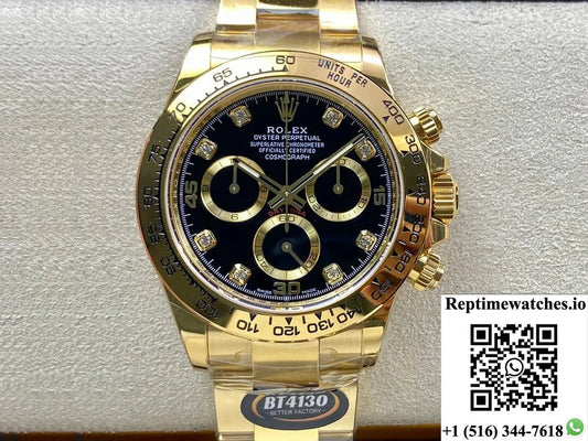 Rolex Daytona M116508-0016 Bt Factory Yellow Gold-Rep Time Watches