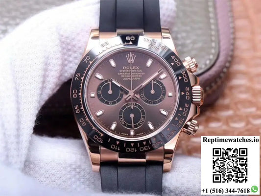 Rolex Daytona M116515LN-0041 Noob Factory Chocolate Dial 4130 Movement AI Factory