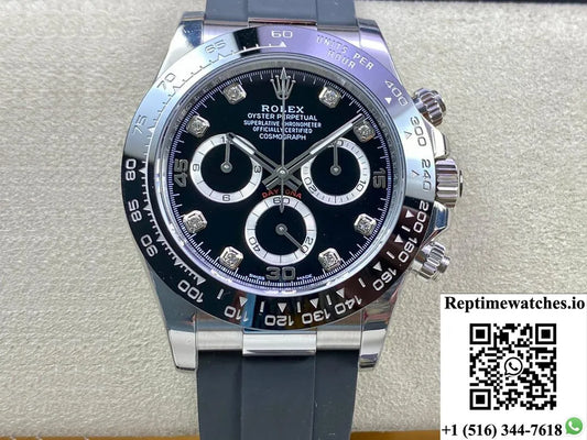 Rolex Daytona M116519Ln-0025 Bt Factory Diamond-Set Dial-Rep Time Watches