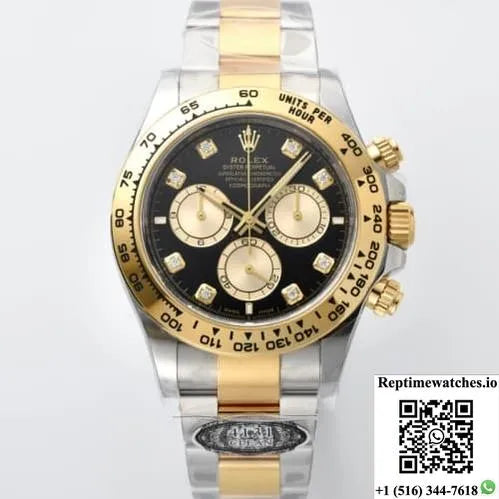 Rolex Daytona M126503-0002 Clean Factory Diamond Hour Markers-Rep Time Watches