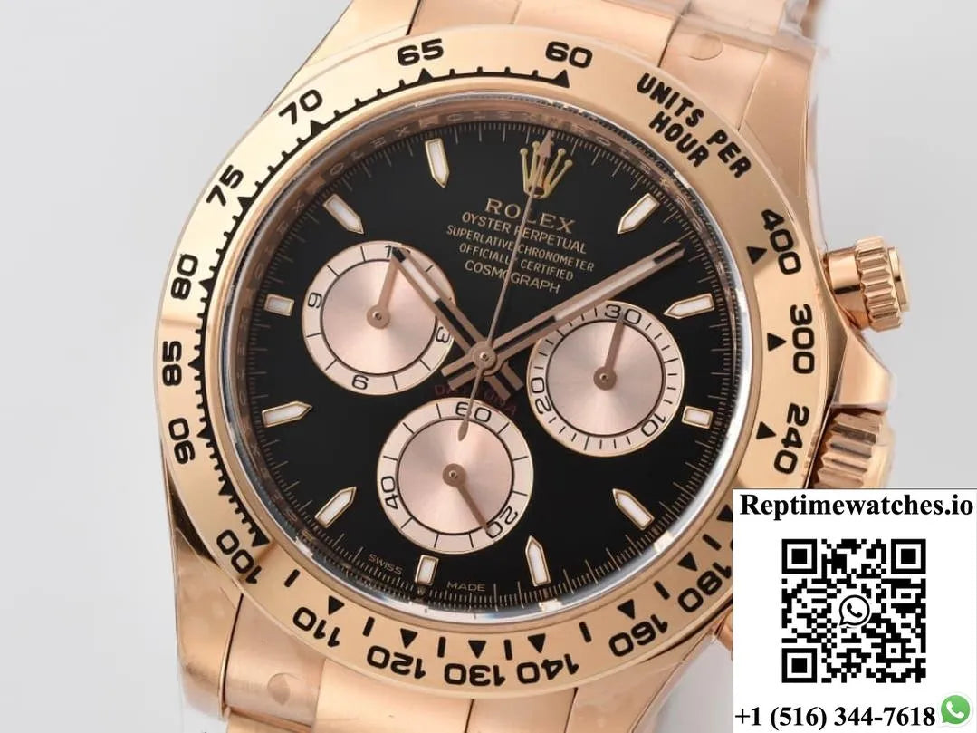 Rolex Daytona M126505-0001 Clean Factory Screw-In Case Back-Rep Time Watches