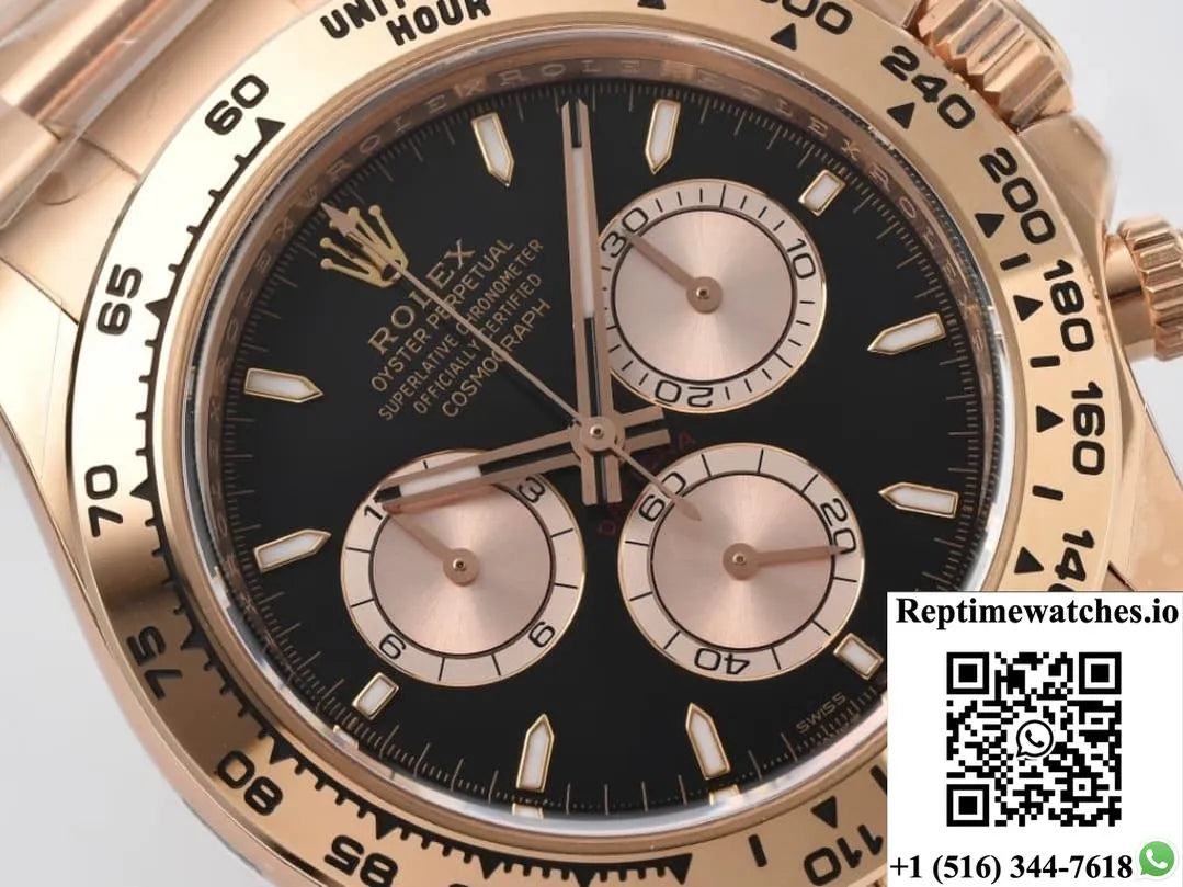 Rolex Daytona M126505-0001 Clean Factory Screw-In Case Back-Rep Time Watches